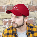 Generic Blonde Conservative Twill Hat- Red