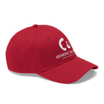 Generic Blonde Conservative Twill Hat- Red